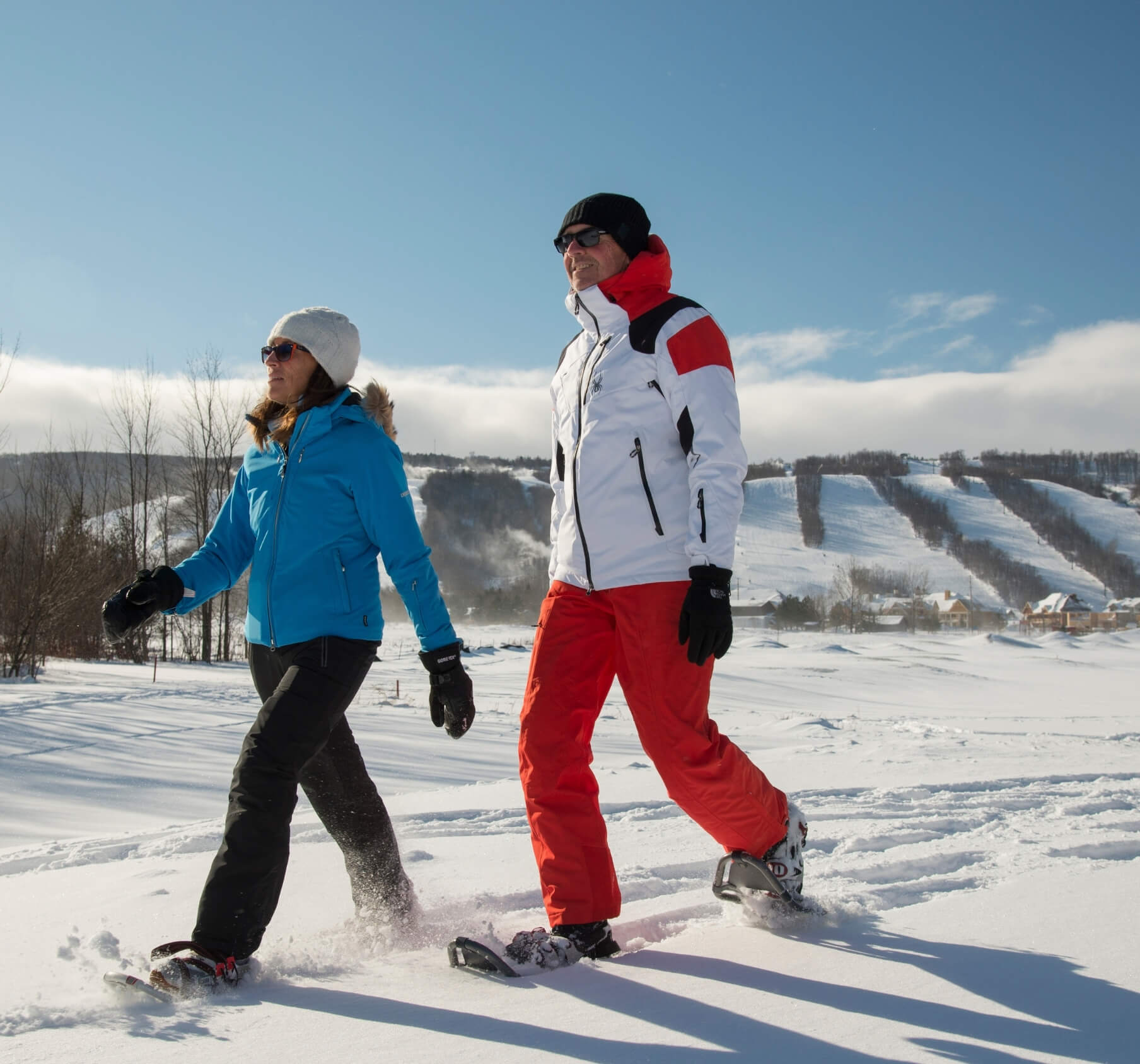 Snowshoe Through Scenic Caves