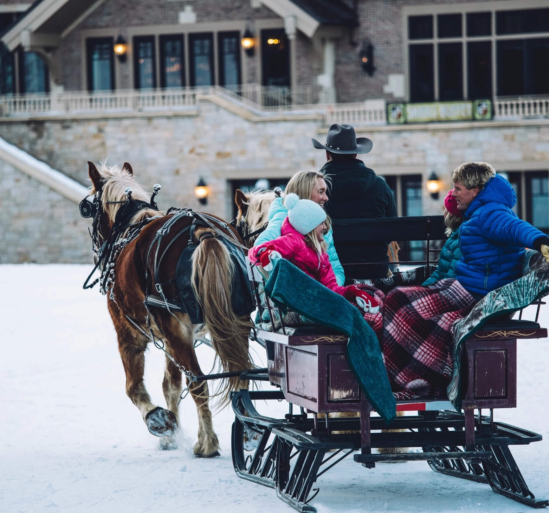 Sleigh Ride at Stein Eriksen