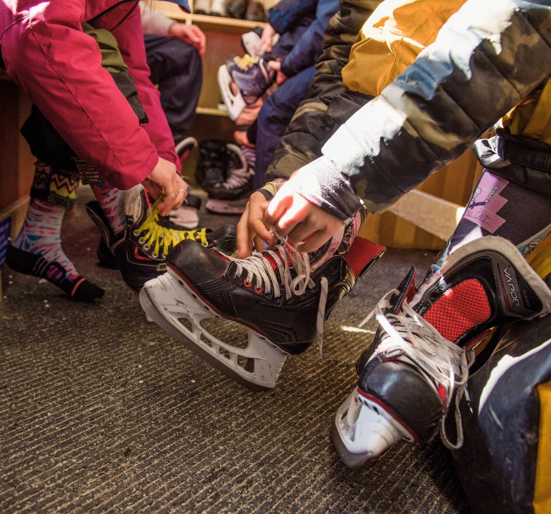 Ice Skating in The Village