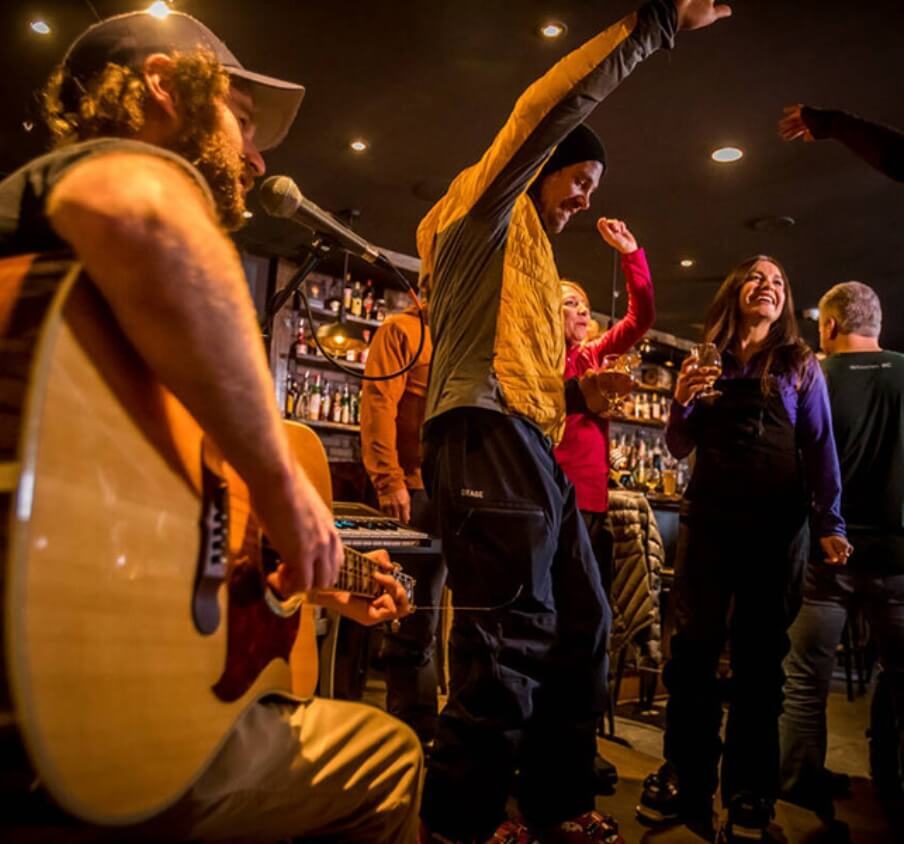 Whistler Village Après Scene